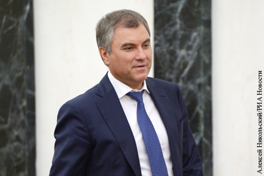 Володин возглавил Парламентскую Ассамблею ОДКБ