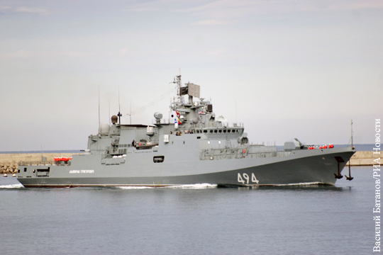 Кораблям ВМФ России разрешили получать снабжение в греческих портах