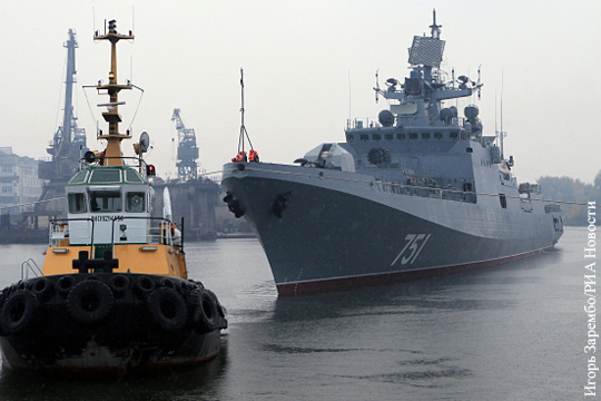 Новейший фрегат «Адмирал Эссен» отправили на ремонт