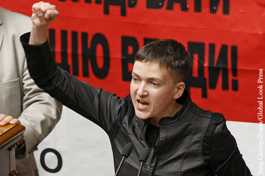 «Неуправляемая» Савченко собралась вести свой «рух»