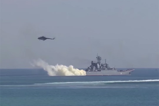 Минобороны опубликовало видео ко Дню Морской пехоты ВМФ