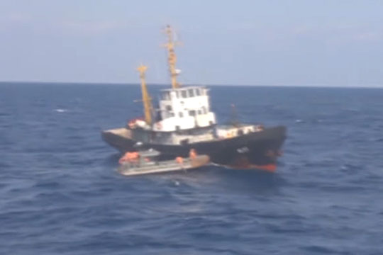 Киев признал задержание в Греции украинского судна с грузом сигарет