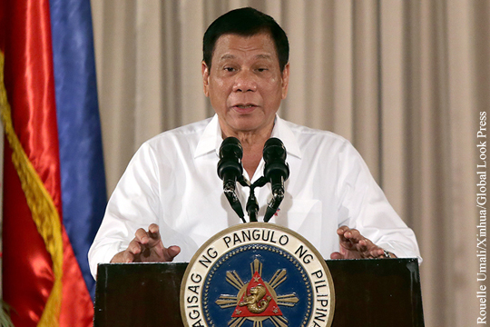 На президента Филиппин совершено покушение