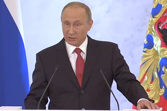 Путин: Никто не может запретить свободу мысли и права открыто высказывать свою позицию