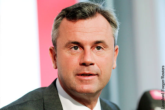 Кандидат в президенты Австрии призвал к признанию Крыма российским