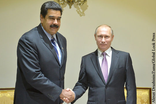Путин и Мадуро обсудили стратегическое сотрудничество России и Венесуэлы