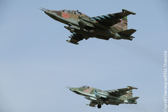 Российские Су-25 из Киргизии переброшены на учения в Таджикистан 