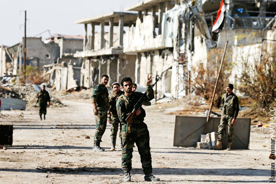 Сирийская армия взяла под контроль 93% территории Алеппо