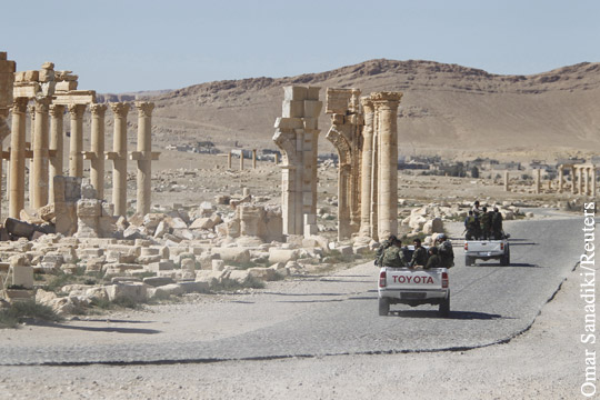 Сирийские войска покинули центр Пальмиры
