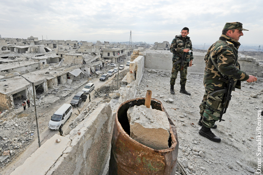 Сирийская армия взяла под контроль более 98% территории Алеппо