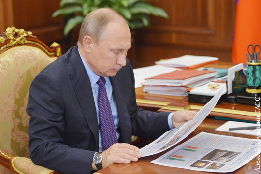 Рейтинг одобрения работы Путина в декабре вырос до 86%