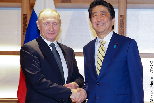Путин и Абэ договорились о консультациях по совместной хоздеятельности на Курилах