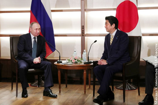 Путин рассказал о переговорах с Абэ по мирному договору