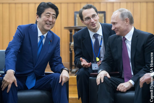 Абэ дал оценку визиту Путина