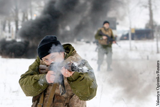 ЛНР заявила об атаке украинских силовиков на позиции ополчения