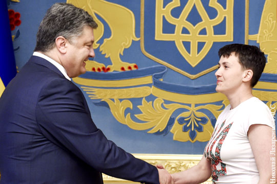 Савченко заявила о приказе Порошенко ее уничтожить