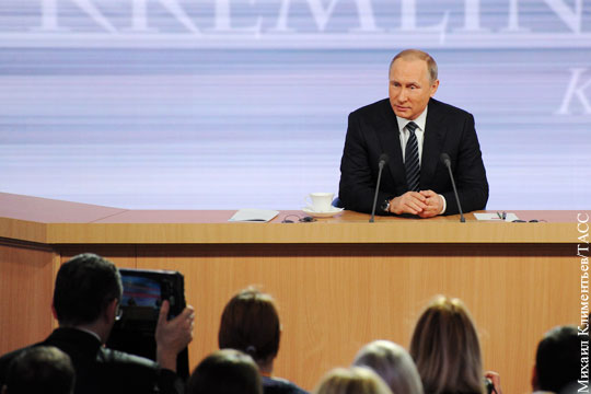 Путин в двенадцатый раз соберет большую пресс-конференцию