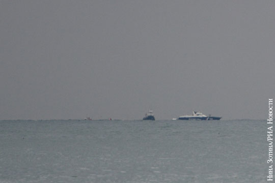 Обломки Ту-154 найдены в 1,5 км от побережья Сочи