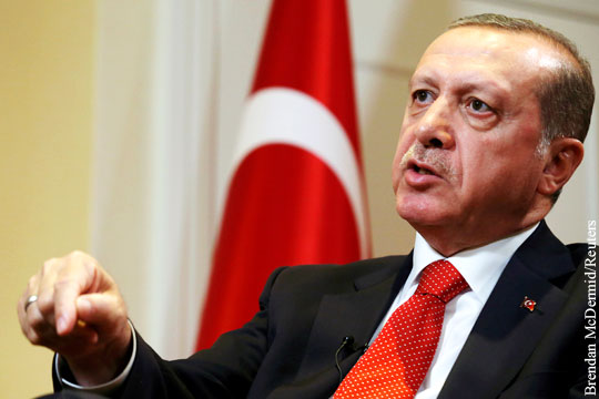 Эрдоган обвинил США в сотрудничестве с ИГ