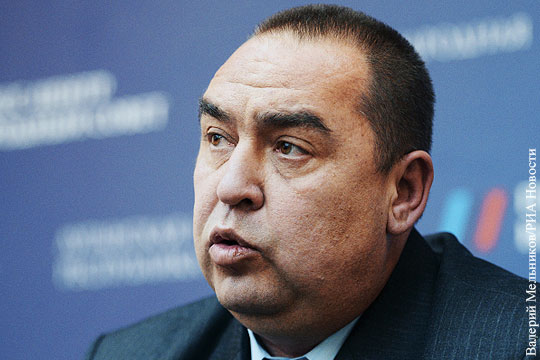 Плотницкий назвал ложью заявление Турчинова об успехах ВСУ в Донбассе