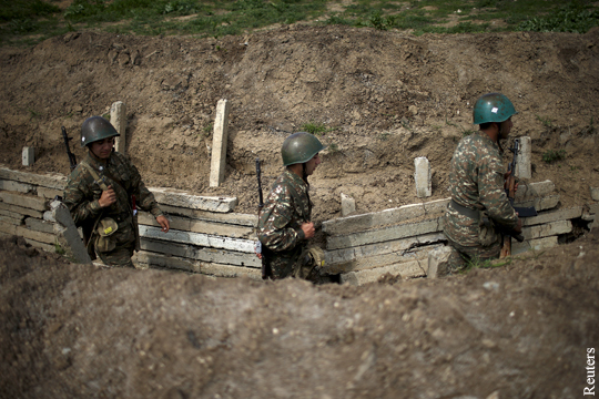 Армения заявила о гибели троих военнослужащих в результате азербайджанской диверсии