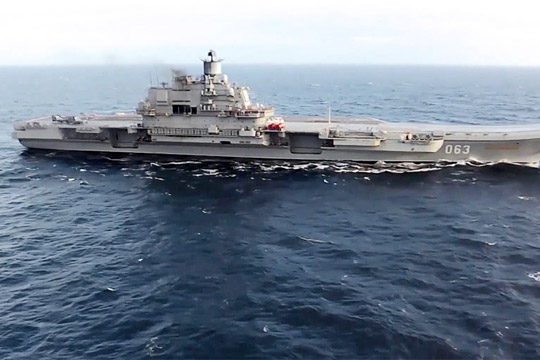 Источник: «Адмирал Кузнецов» в январе покинет сирийские берега