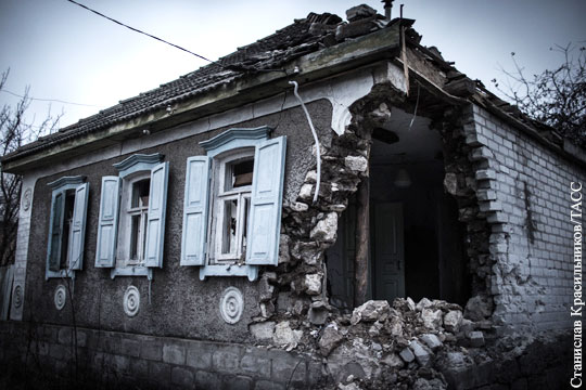 ВСУ обстреляли район доставки гуманитарной помощи от ЛНР