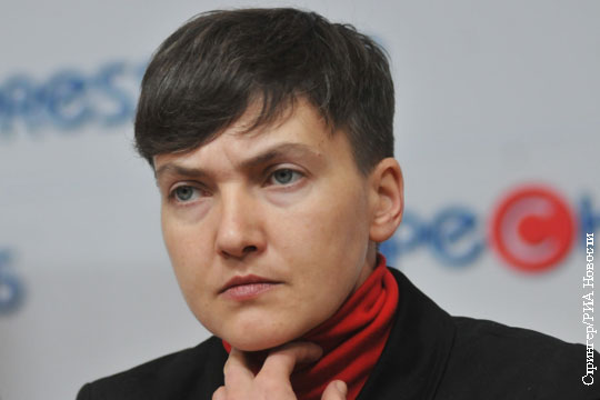 Савченко опубликовала списки пленных в Донбассе
