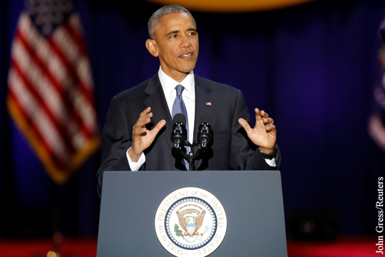 Обама в прощальной речи заявил о неспособности России достичь влияния США
