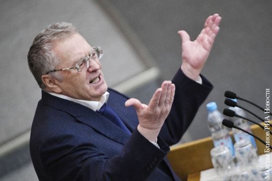 Жириновский предложил сократить и изменить текст российского гимна