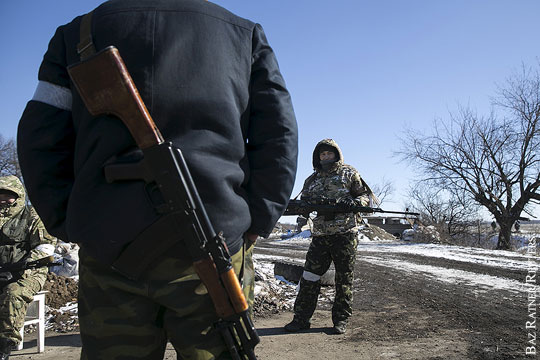 При попытке прорыва на севере Донецка погибли два украинских силовика