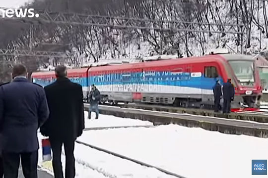 Первый за 17 лет поезд обострил отношения между Сербией и Косово