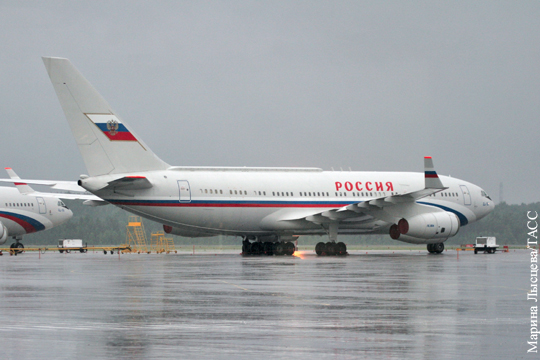 Песков: Ремонт самолета Путина не связан с нештатной ситуацией