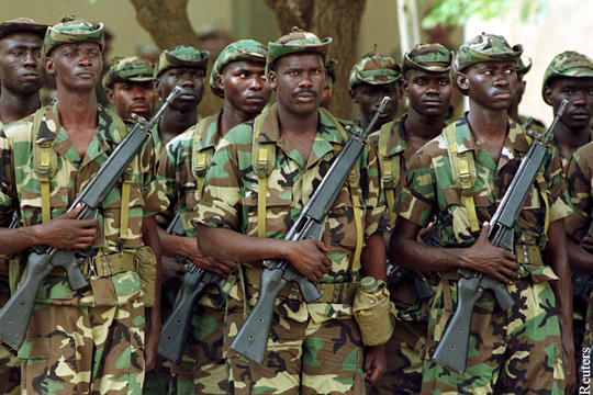 Войска Сенегала вторглись в Гамбию