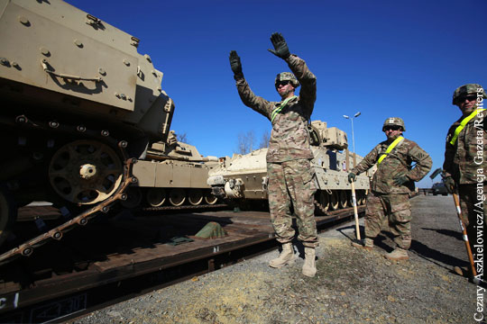 Развертывание танковой бригады США в Европе столкнулось с логистическими проблемами