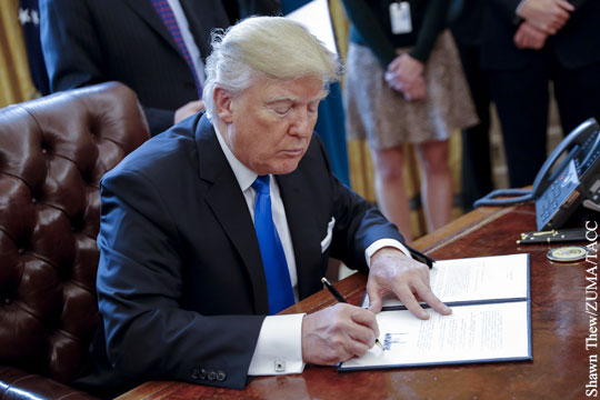 Трамп подписал указ о начале создания стены на границе с Мексикой