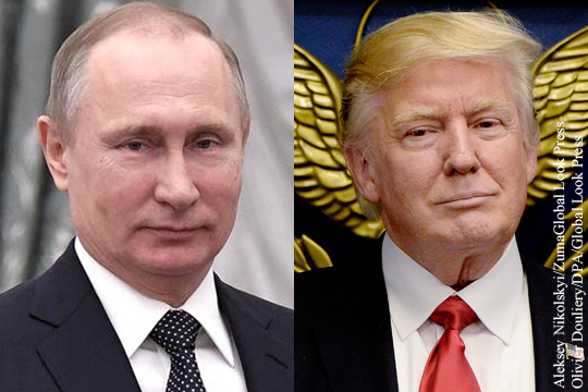 Путин и Трамп обсудили налаживание отношений США и России