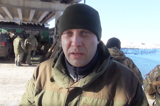 Захарченко приехал на передовую в Донбассе
