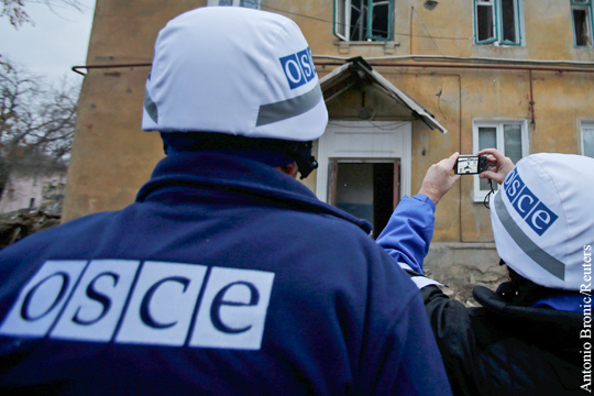 СЦКК: Замглавы СММ ОБСЕ попал под обстрел под Ясиноватой