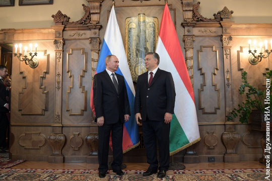 Путин: Россия и Венгрия расширят сотрудничество в энергетике