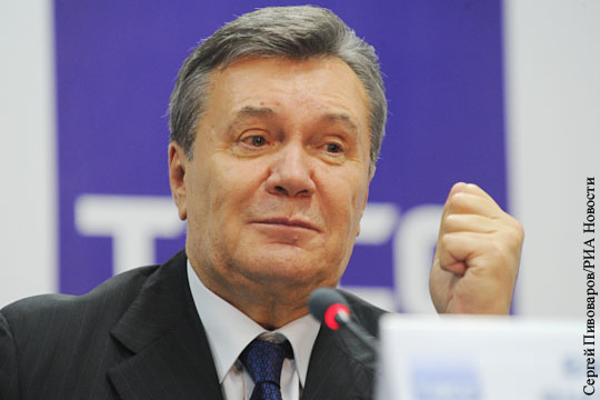Россия отказала Украине в задержании Януковича