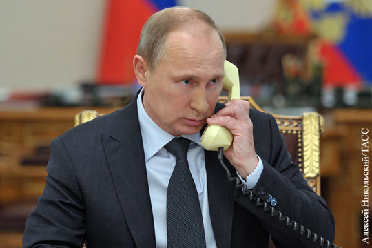 Путин проведет важный международный телефонный разговор