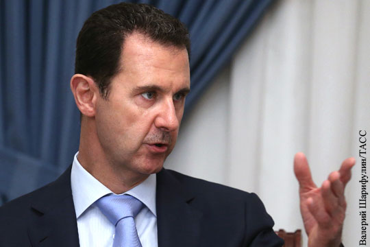 Асад: Кровь погибших в Сирии российских солдат не исчисляется деньгами