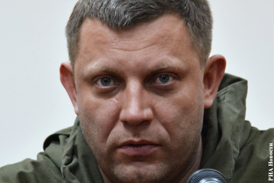 Суд Киева санкционировал задержание главы ДНР