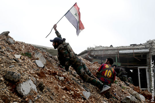 Минобороны: Сирийская армия отбила наиболее укрепленный форпост ИГ возле Эль-Баба