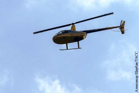 Найдено тело одной из жертв падения вертолета на Алтае