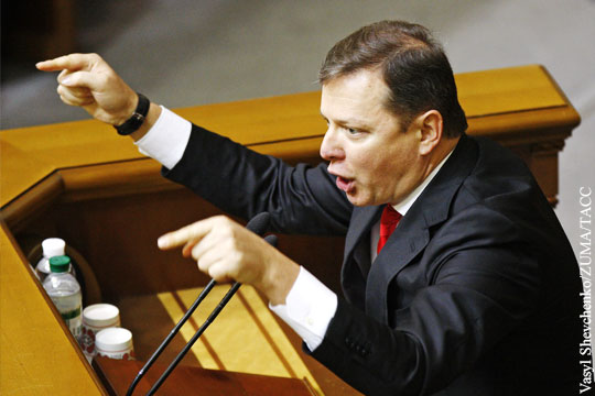 Ляшко на заседании Рады рассказал матерный анекдот об управлении Украиной