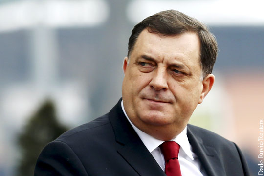 Президент Республики Сербской заявил об угрозах США в свой адрес