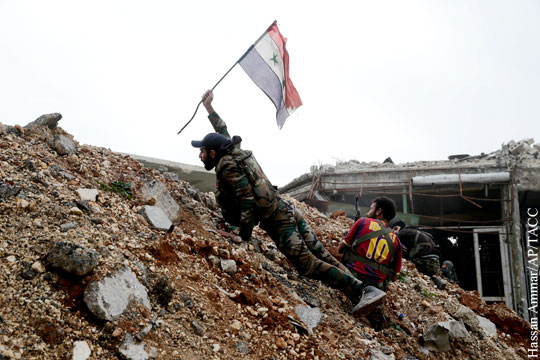 Сирийские войска находятся в километре от центра Пальмиры