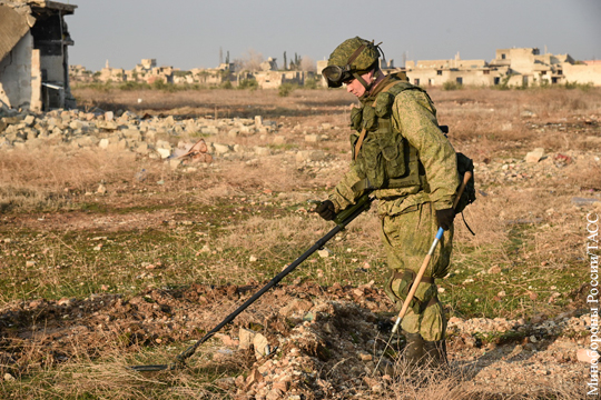 СМИ: Российский генерал в Сирии подорвался на мине